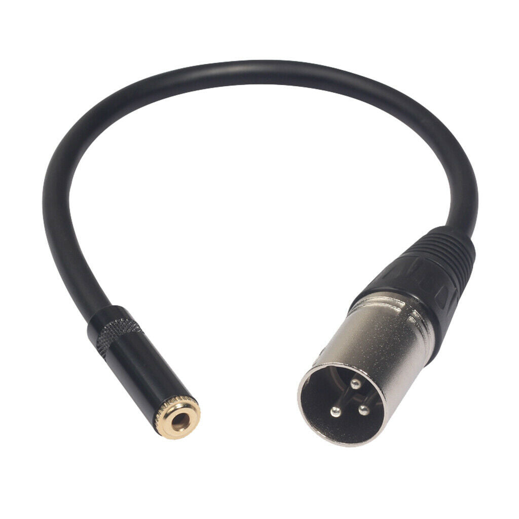 4X RCA/XLR Female to XLR Male XLR Headphone Cable Adapter Audio Line 30cm A
