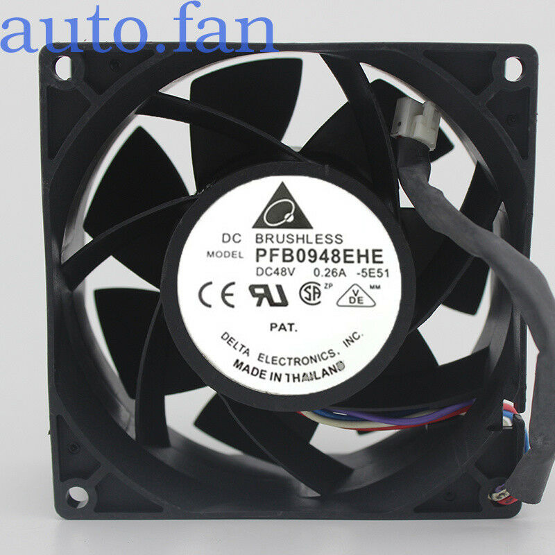 For Delta 9038 48V 0.26A double ball server inverter fan PFB0948EHE