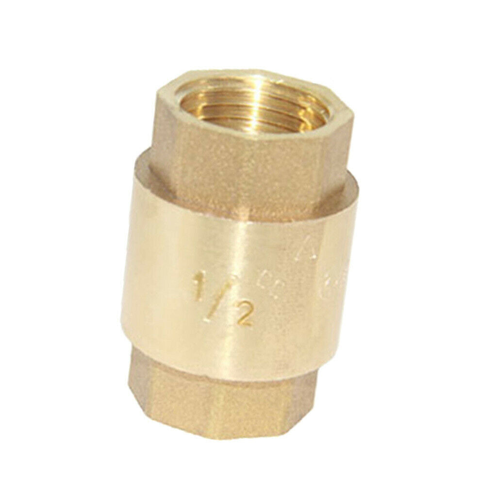 1/2 "Vertical Thread Check Valve Spring High Pressure Internal Valve