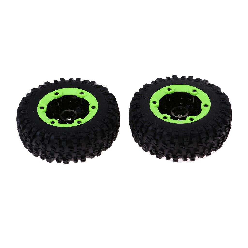 2 Pcs. 1/12 RC Car Tire Rim Replacement Tire For Wltoys 12428-0071 RC Car