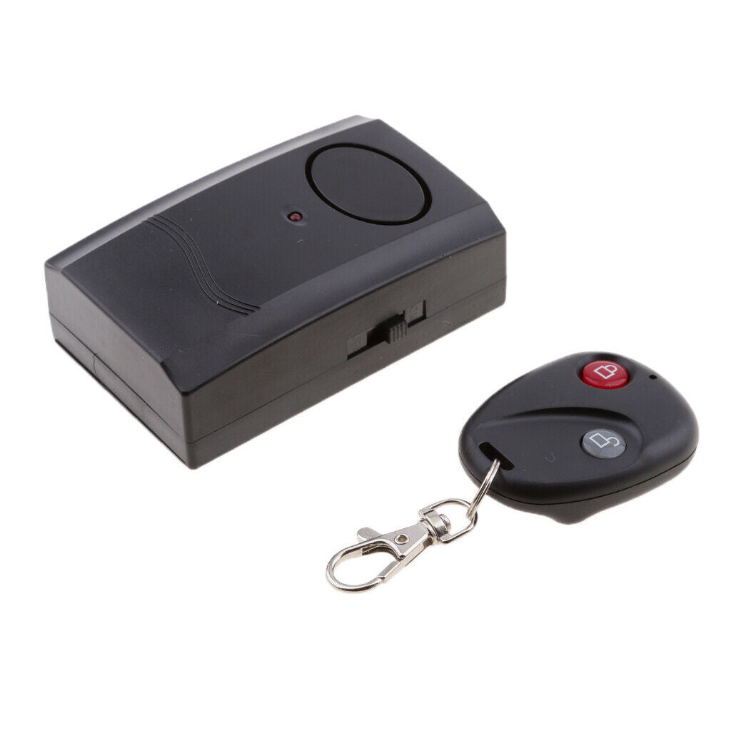 Wireless Bike Car Remote Control Security Lock Vibration Anti-theft Alarm