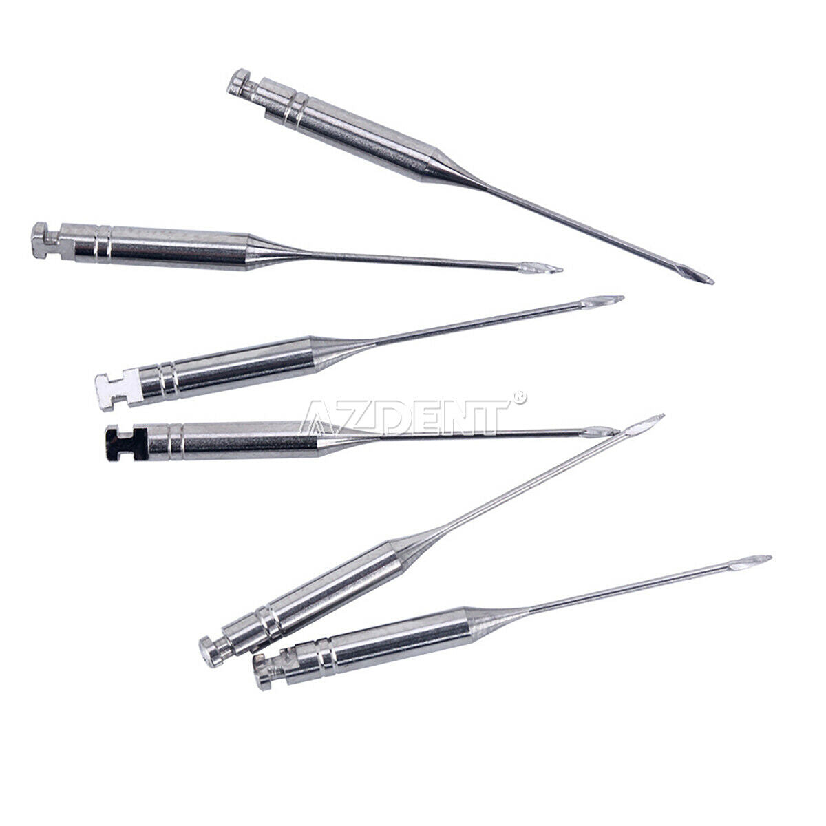 10 X Dental Gates Glidden Drill 32mm 2# Stainless Steel Endo Root Canal 6Pcs/box