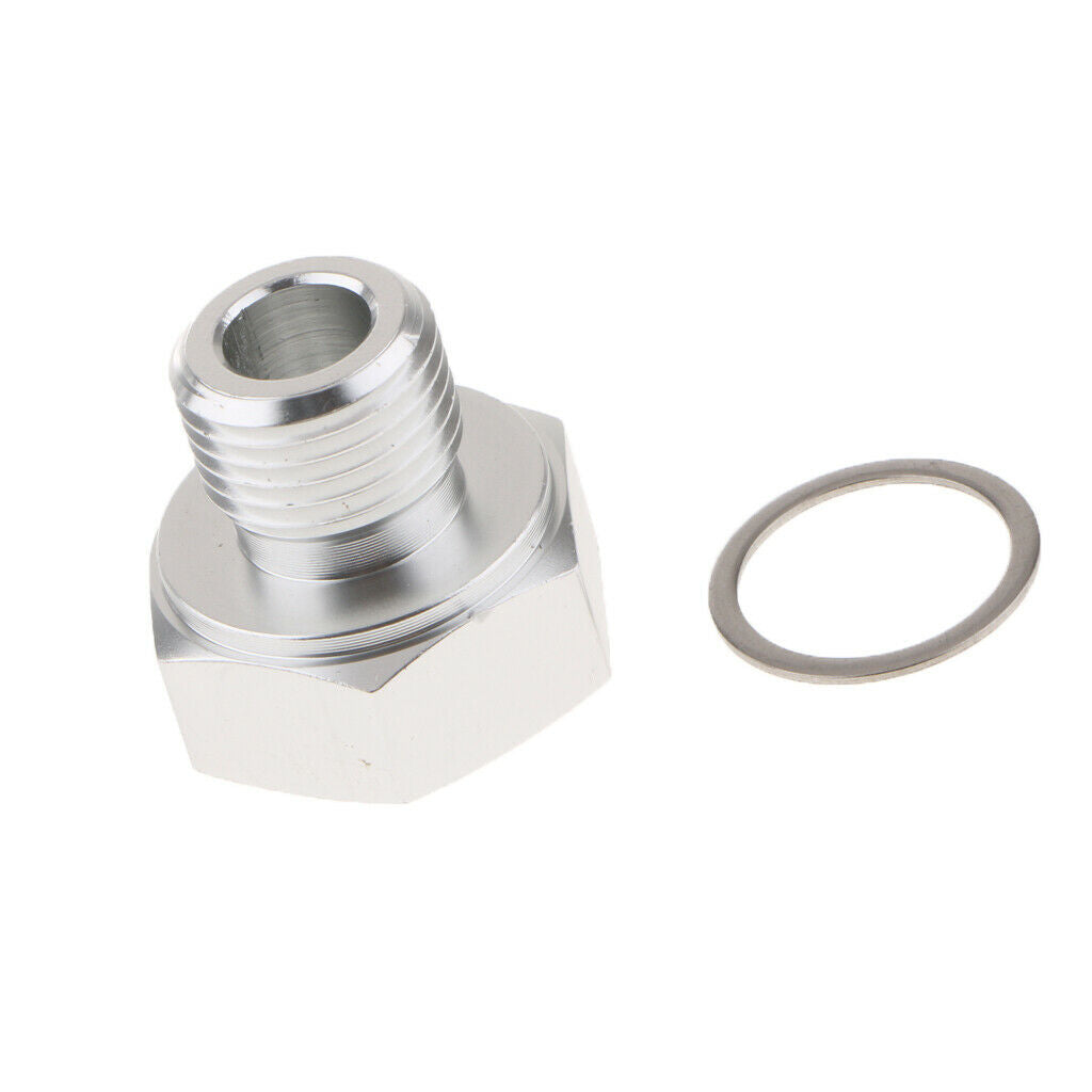 Oil Pressure Sensor Adapter M16X1.5 to 1/8 NPT  Feed Port Gauge Adapter