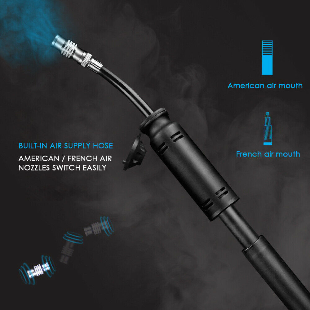 Mini Portable Bicycle Air Pump Bike Tire Inflator MTB Road Bike Cycling Pump