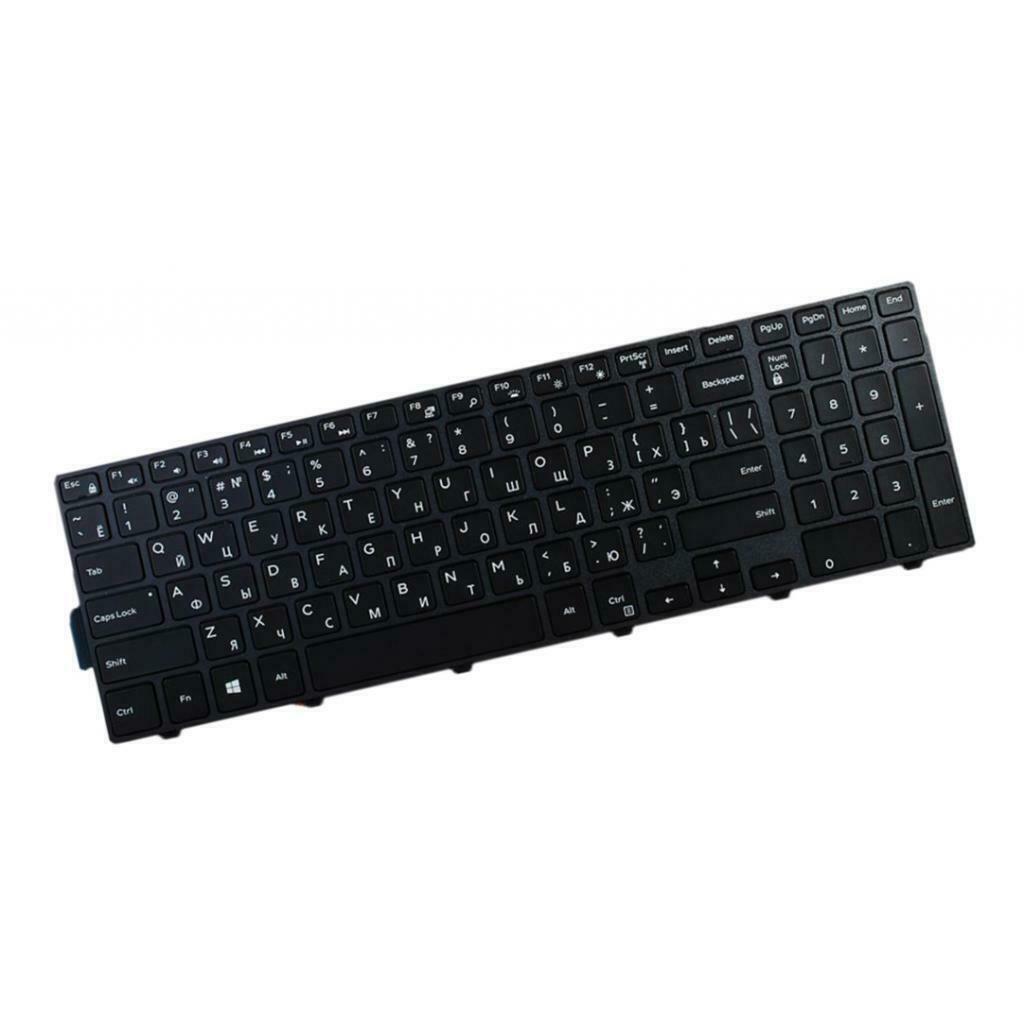 Keyboard for DELL Inspiron 14-3000 5447 5442 5445 7447 US with Black Frame