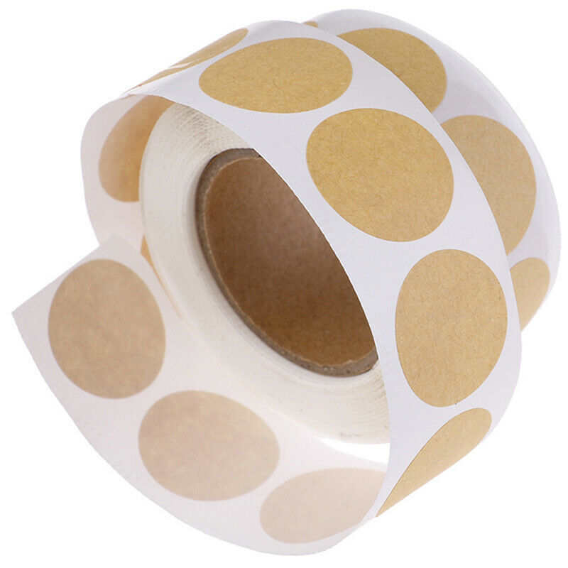 500pcs/set Blank round craft Stickers seal labels DIY stickers for PacYX.l8