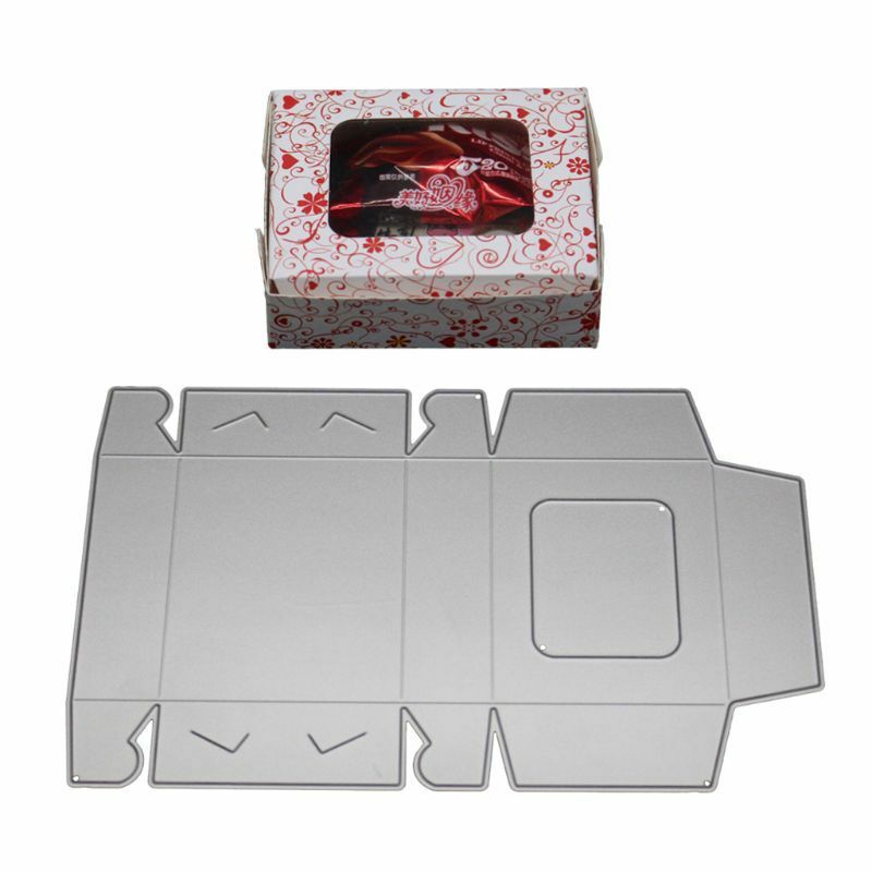 Candy Box Metal Cutting Dies Stencil For DIY Scrapbooking Paper Card Embossing