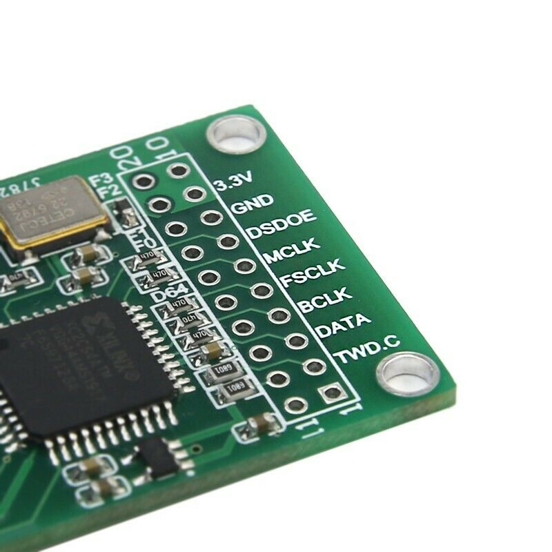 DIY USB Digital Interface OSC Crystal Oscillator Replace For Amanero DSD To I2S