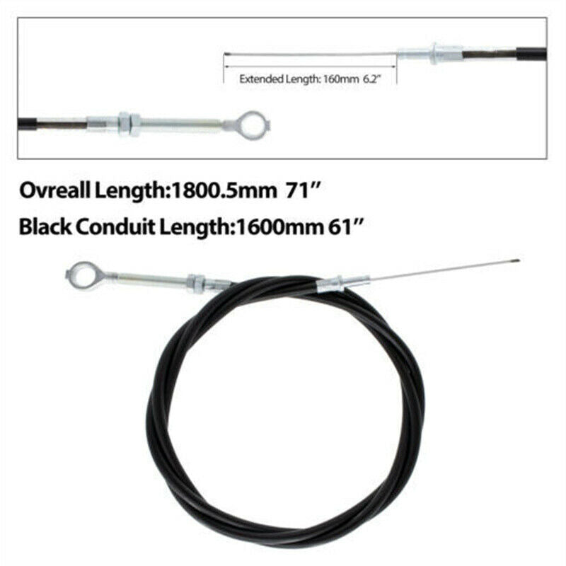 71" Long Throttle Cable W/63" Casing #8252-1390 For Manco Kandi Go Kart Yerf Dog