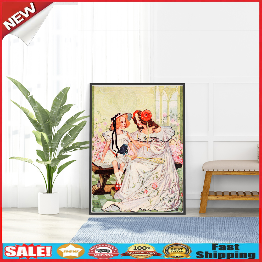 1000pcs Mother and Daughter DIY Jigsaw Puzzle Painting Picture Decoration  @