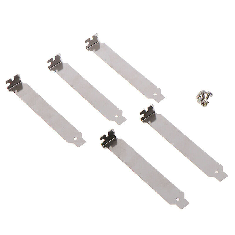 5Pcs PCI Slot Cover Bracket For PCI Expansion Dust Filter Blanking Pla.l8