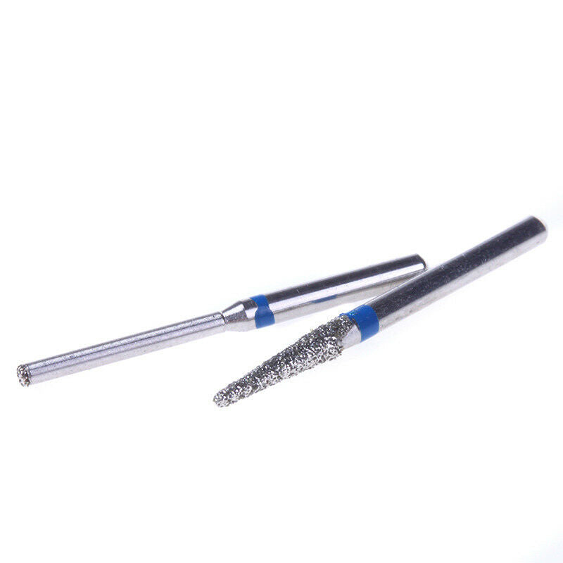 100X Dental Diamond Burs Set f Crown Bridge Preparation Posterior Molar Teeth