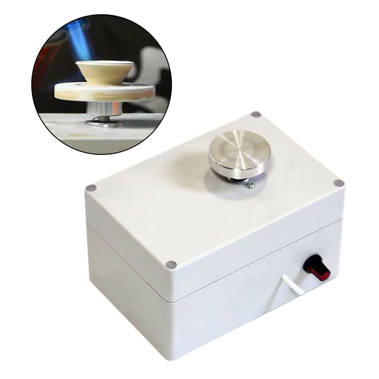 Mini USB Electric Pottery Wheel 2000r 12V Clay Ceramic Forming Machine Tool