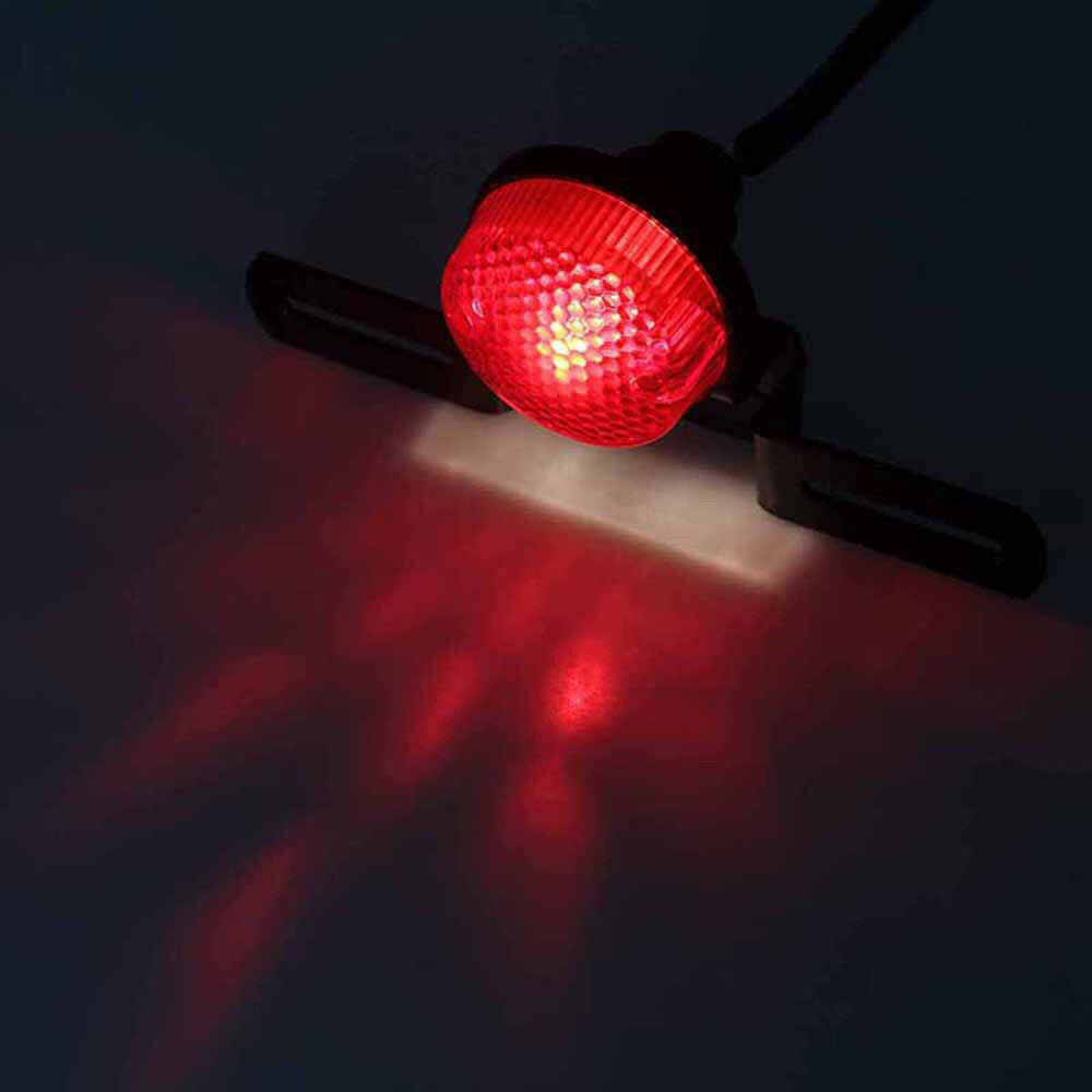 Motorcycle LED Rear Tail Brake Stop Light Rear Lights Taillight with License