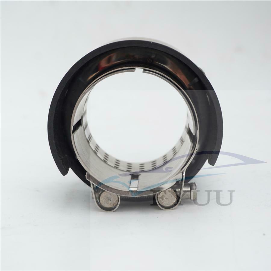 Matte Real Carbon Fiber 63MM / 2.5" in 93 MM / 3.66" 1PC Exhaust End Tail Tips