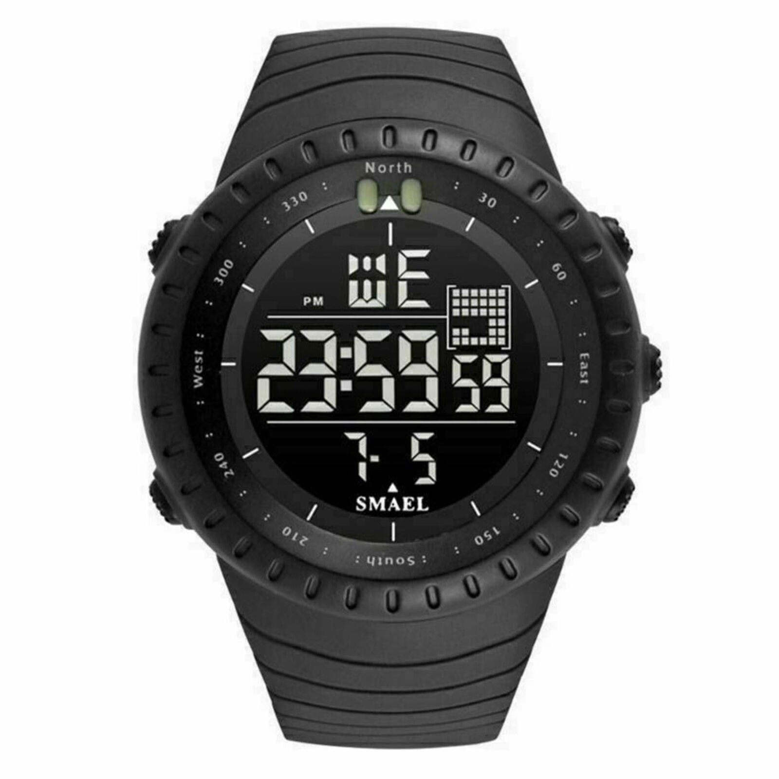 Military Men's Quartz Digital Sport Calendar Sport Waterproof Army Wrist Watch