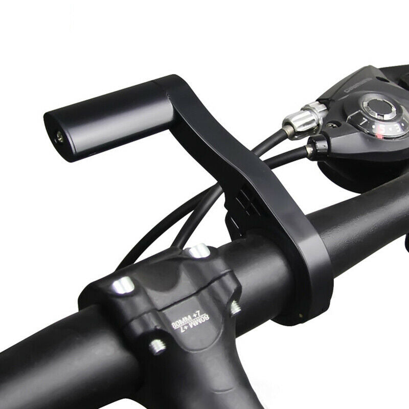 Multifunction Bike Handlebar Extension Rack Computer Bell Bracket Lamp Extender