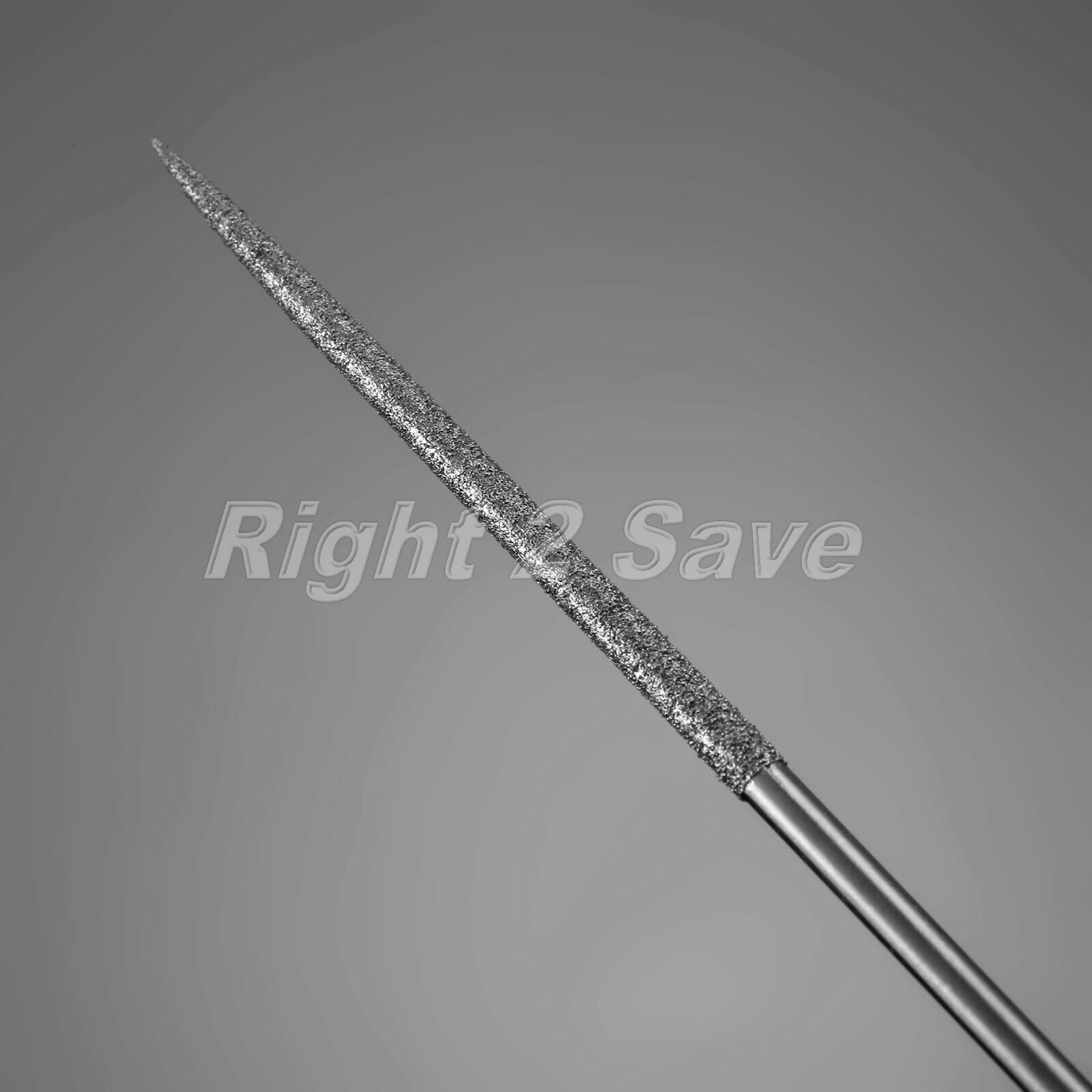 3mmx140mm Steel Round Needle File with Diamond Coating Kit DIY Handwork Tool