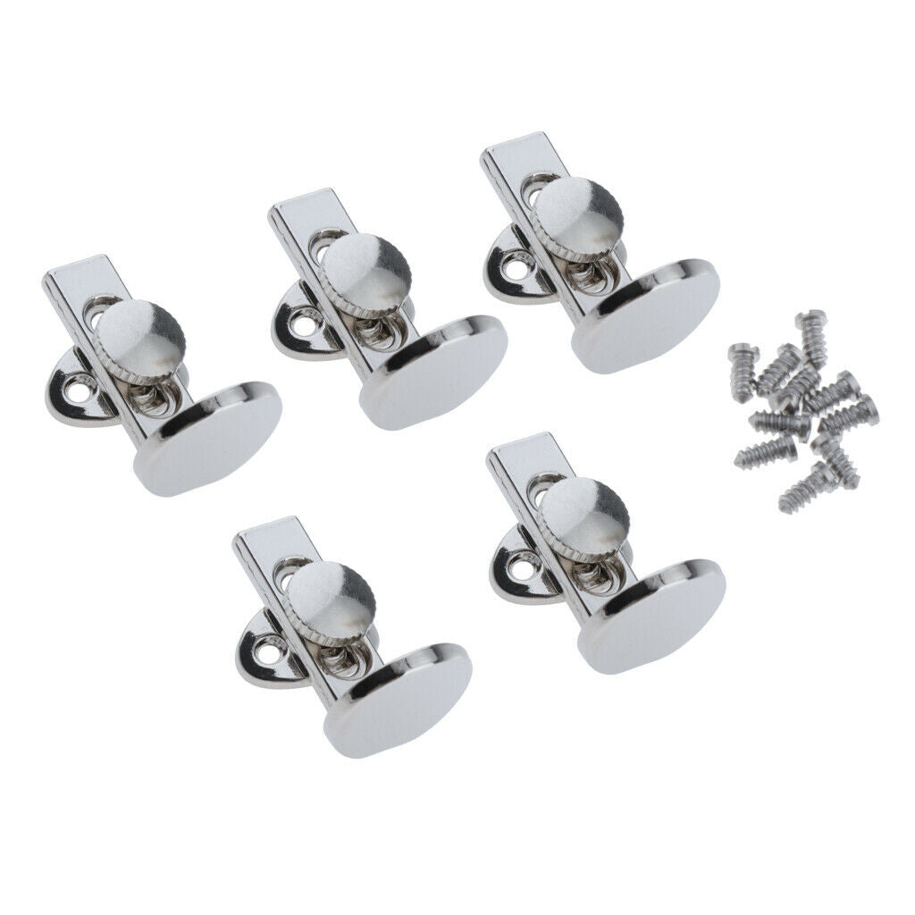 Pack of 5 Clarinet Thumb Rest With Screws for Clarinet Instrument Parts