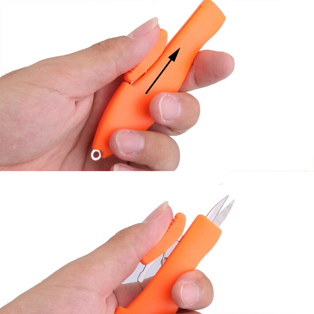Mini Stainless Steel Fishing Line Cutter Cutting Scissors Snips Clipper Tool