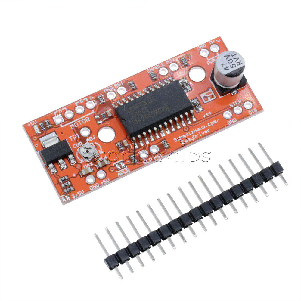 5PCS NEW Easy Driver Shield stepping Stepper Motor Driver V44 A3967 For Arduino