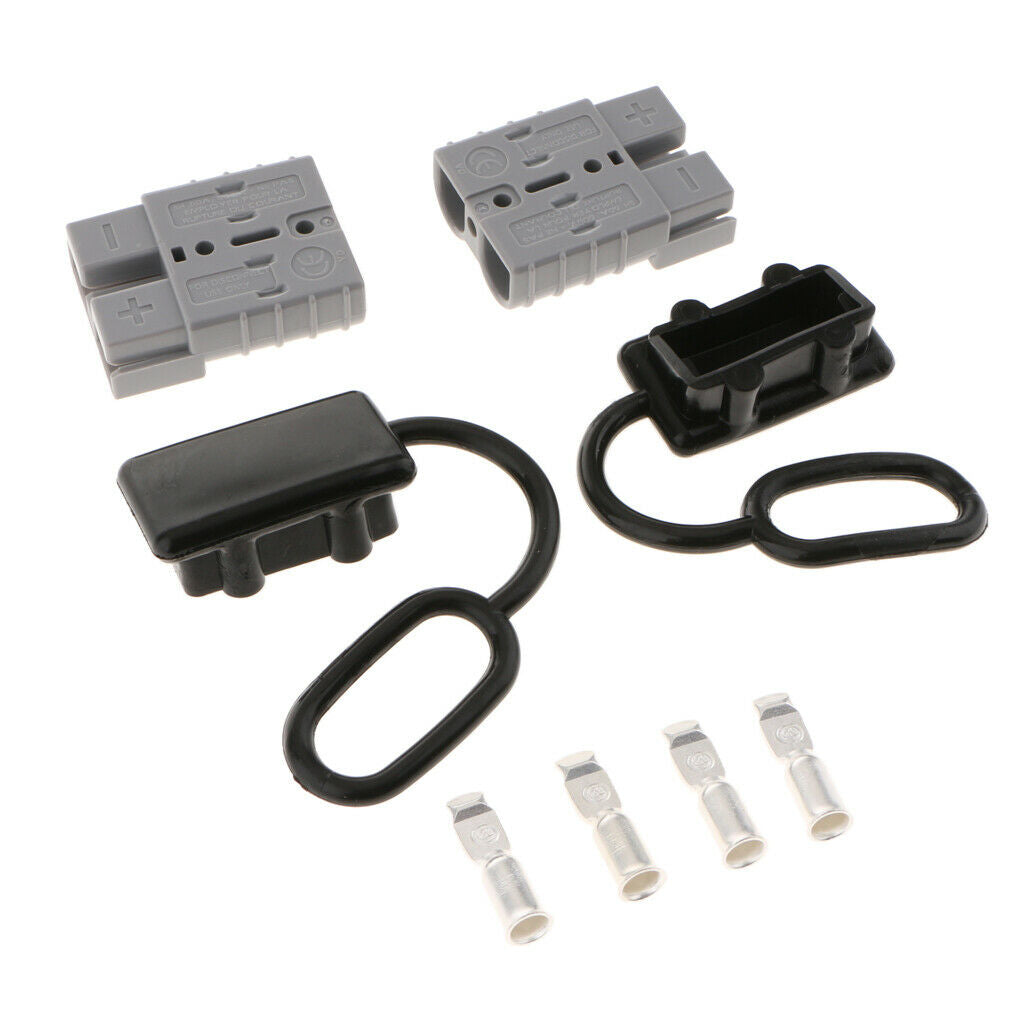 Battery Quick Connect Wire Harness Plug Kit 50A 6-10 AWG Battery Cable Quick