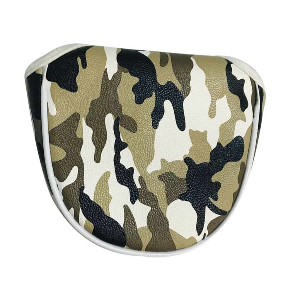 Camouflage Golf Putters Headcover Mallet Golf Club Head Cover Headcover