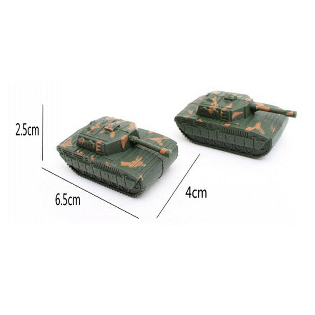 Mini Troopers Battle Playset - 167 Pieces - Including Armies of Soldiers, Tanks,