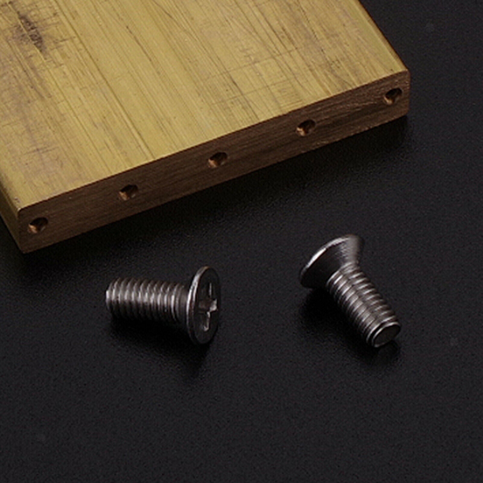Brass Guitar Tremolo Block Sustain Bridge for Electric Guitar Replace Parts