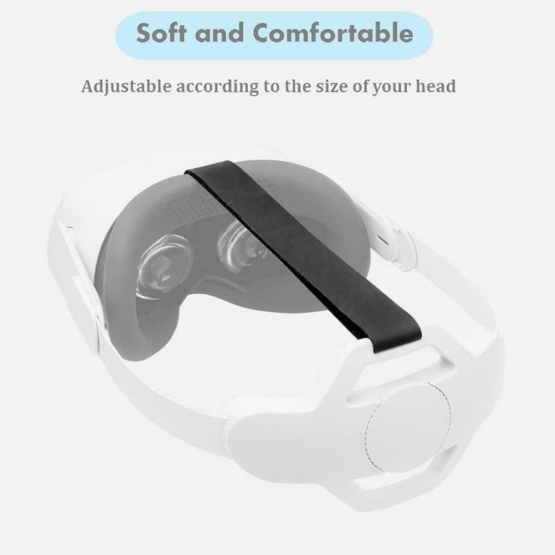 Adjust Headband Cushion Helmet for Oculus Quest 2 Maintain Balance Reduce Press