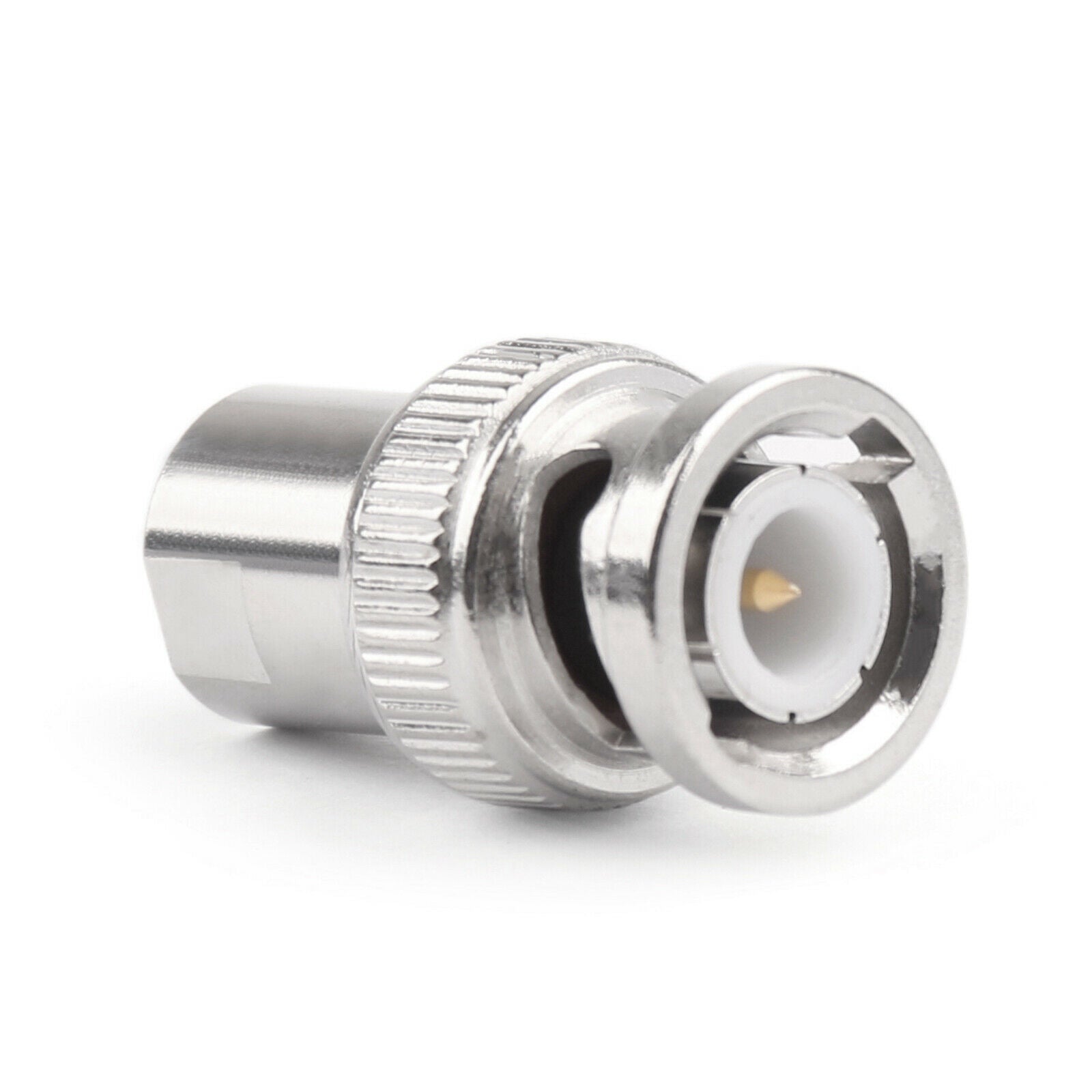 10pcs FME Male Plug to BNC Male Plug Radio RF Coaxial Adapter Connector B5