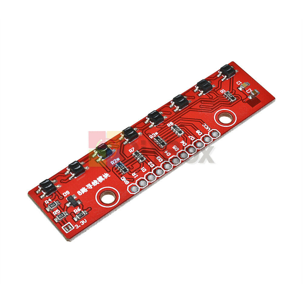 8-Bit Infrared Detection Sensor Module Tracking Module Hunt Module for Arduino