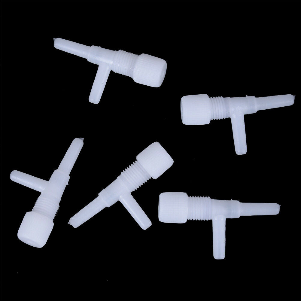 5pcs Plastic Adjustable Air Switch Pump Valve Regulator Fish Tank Aquariu.l8