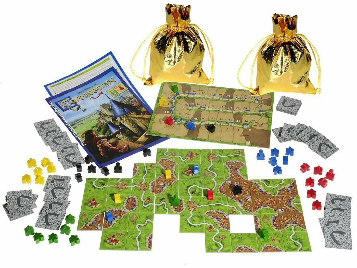 Carcassonne Karcasson All English Puzzle Board Game