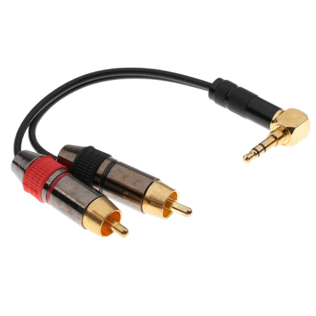 3.5 Mm Adapter Cable 3.5 Mm 90 Â° Angle Plug to XLR Plug