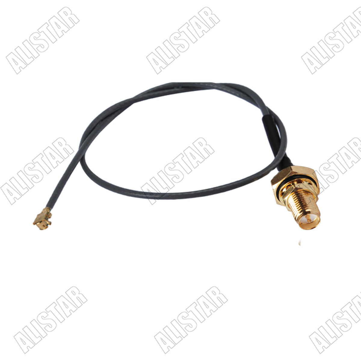 50x IPX/u.fl to RP SMA Female Bulkhead O-ring Pigtail Cable 1.37mm for Wireless