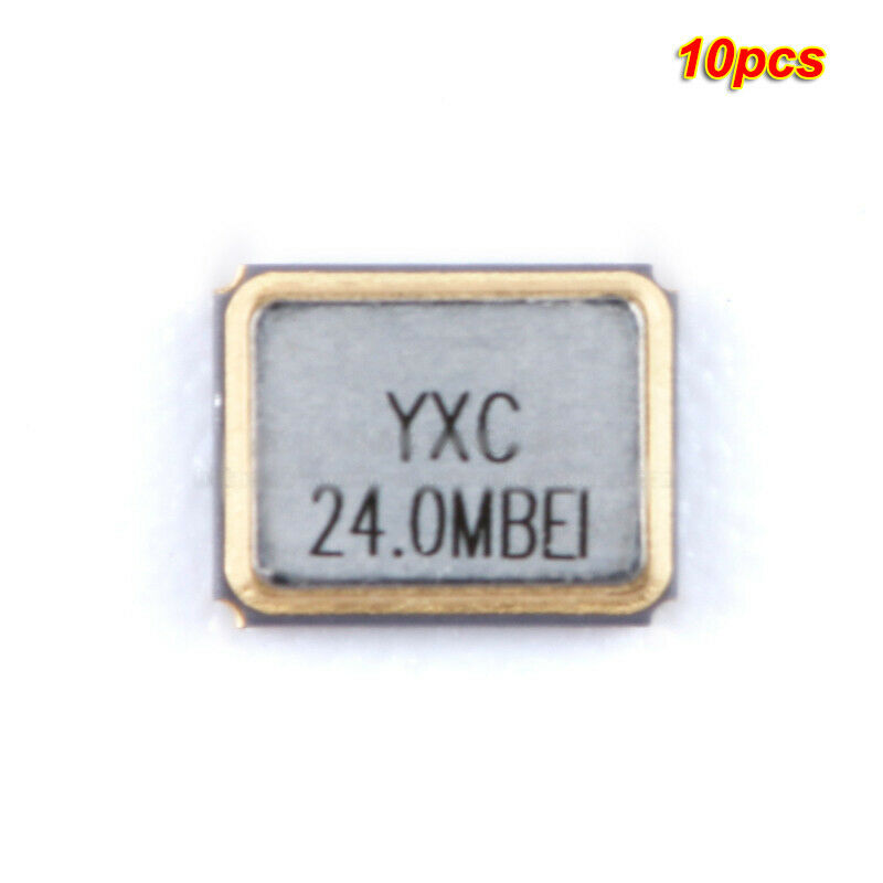 10pcs SMD 24MHz X322524MMB4SI/4P passive quartz resonator crystal oscillator