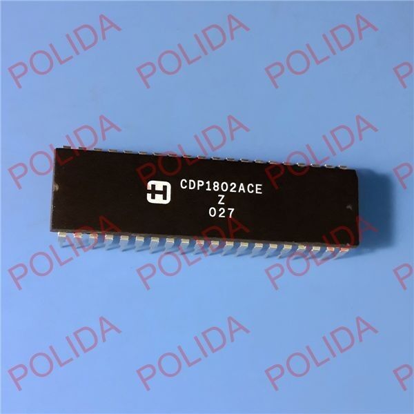 10PCS CMOS 8-Bit Microprocessors IC HARRIS/RCA DIP-40 CDP1802ACE CDP1802ACEX