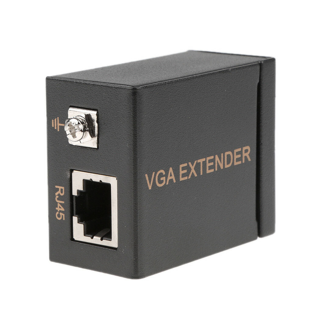 VGA Extender Repeater Over Cat5e/6 Cable up to 60M VGA UTP Extender for HDTV