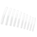 5 Pairs Extra Long Plastic French False Nail Art Care Salon Tips Clear