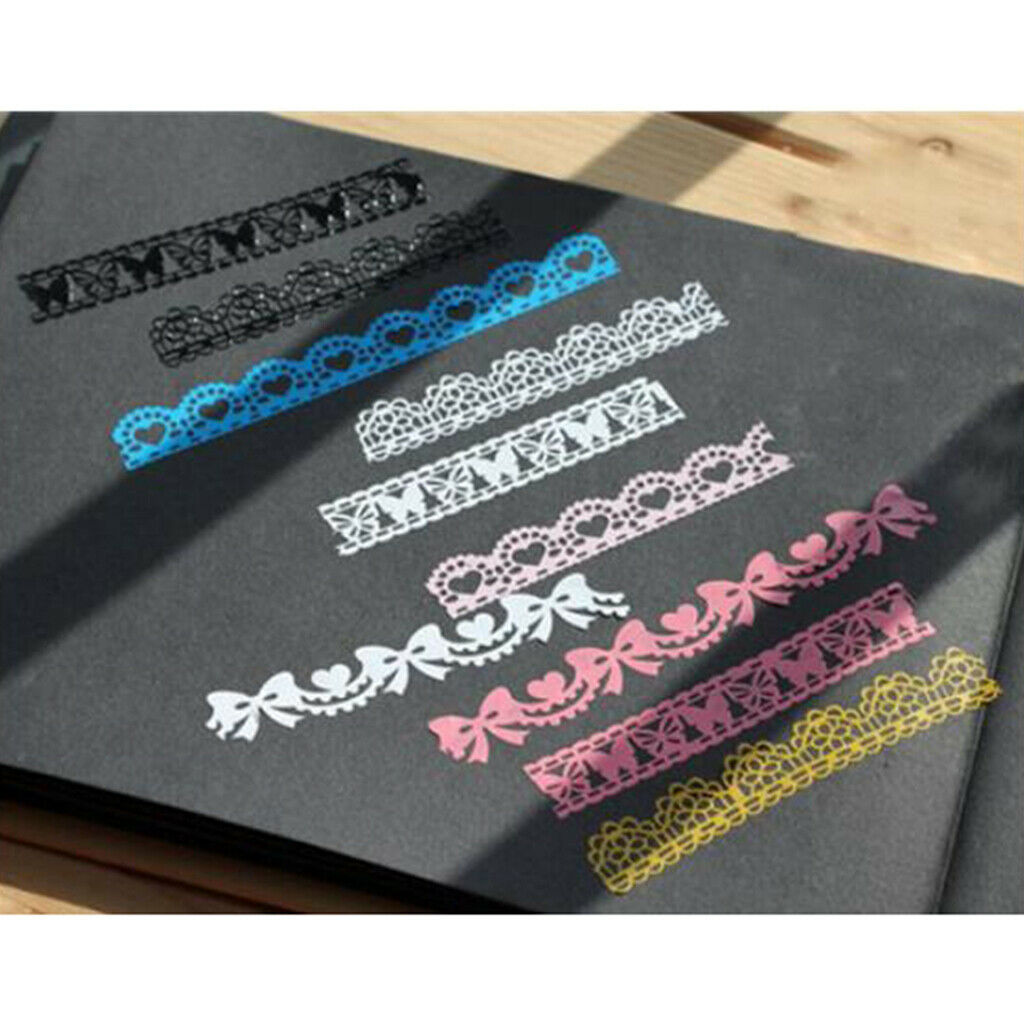 10x LOT Lace Decorative Sticky Masking Tape SELF Adhesive Tape Album DIY