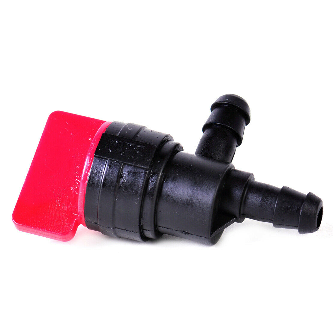 5x 1/4 InLine 90Degree Gas Fuel Valve 10x 1/2" Clamps Fit for Briggs Stratton An