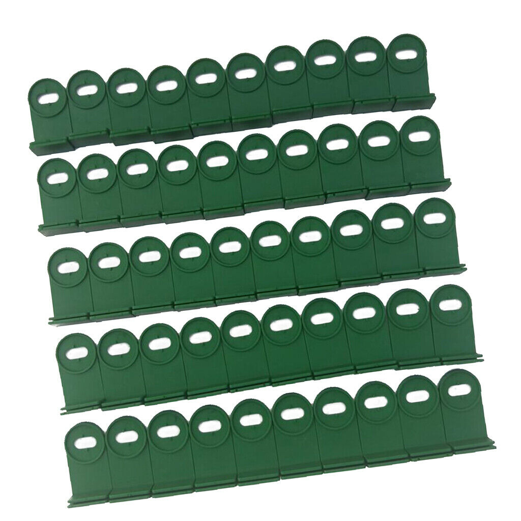 50pcs Practical Super Corner Extender Clips for Garden Greenhouse Shading