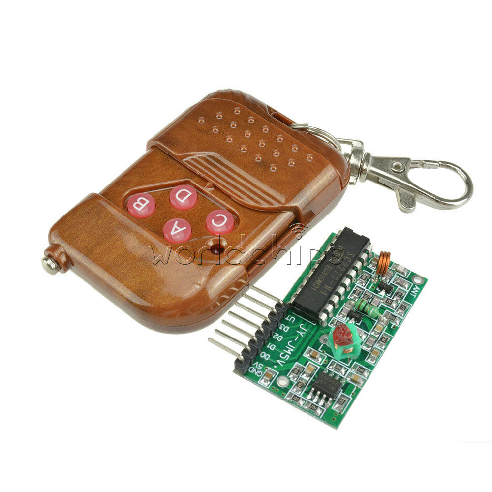 4 channel IC2262/2272 wireless remote control kits 4 key wireless remote 433MHZ