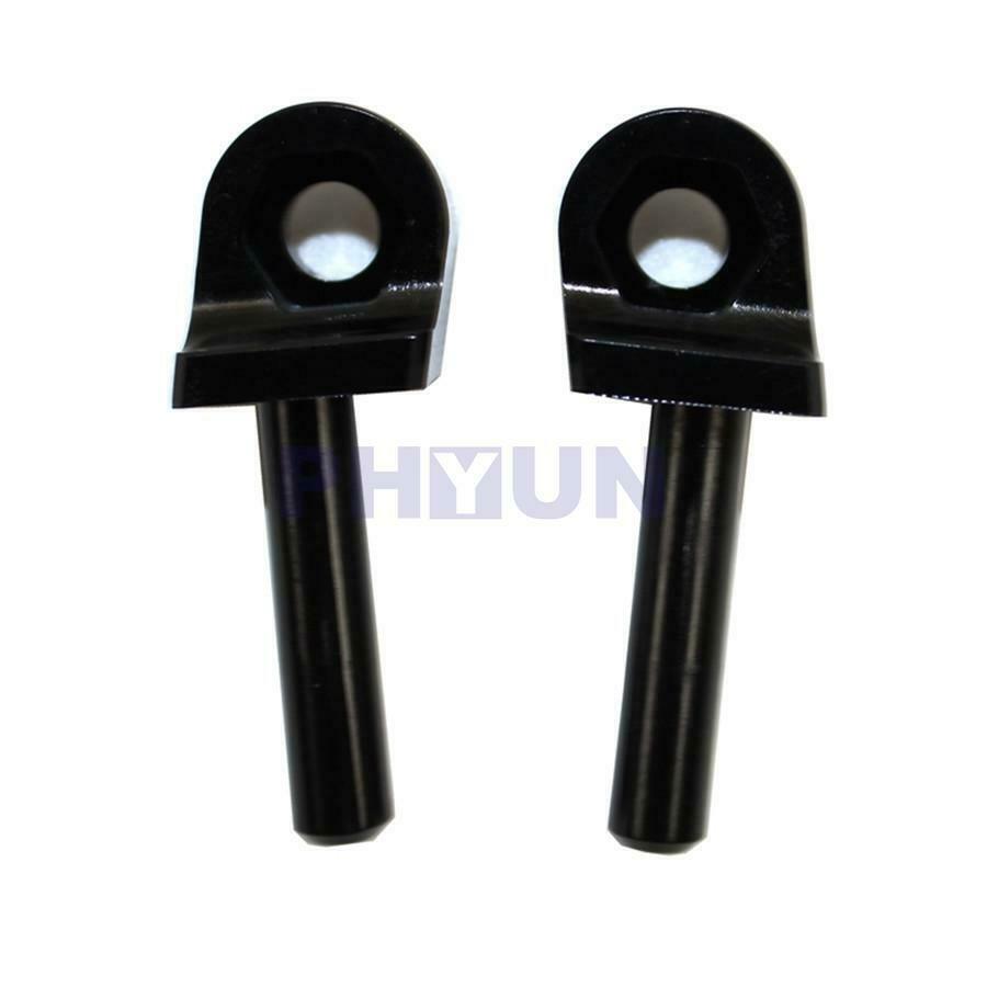 Windscreen Mounting Fixed Bolt Screw Black Steel 2pcs