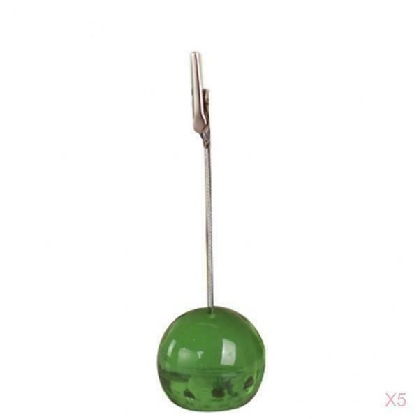 5Pcs Green Ball Wedding Party PLACE CARD HOLDER Table