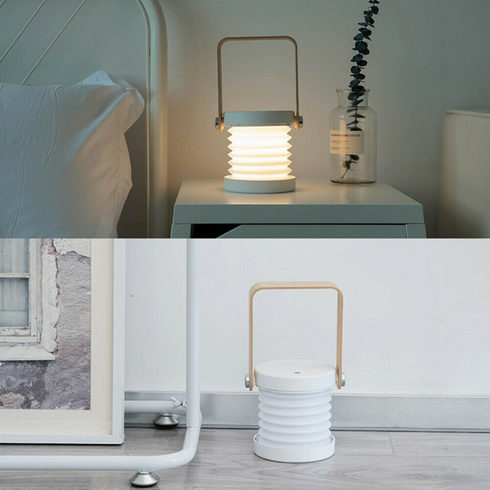 LED Desk Lamp Multifunctional Bedside Table Light Lantern Night Lights Gift