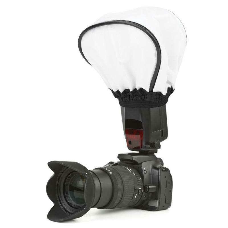 2 Pieces  Flash Light Speed Lights Mini Softbox Universal for DSLR Cameras