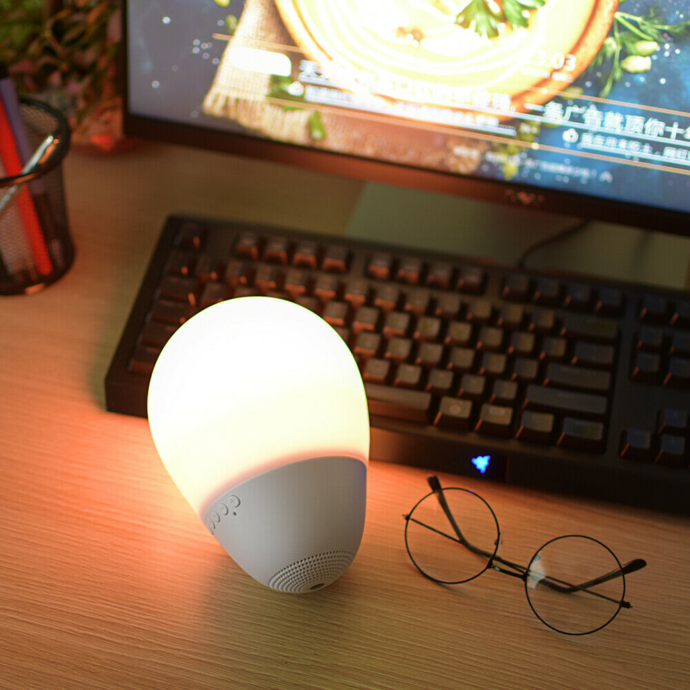 Smart LED Light Speaker Funny Voice Hit Decompression Pressure Release Speaker