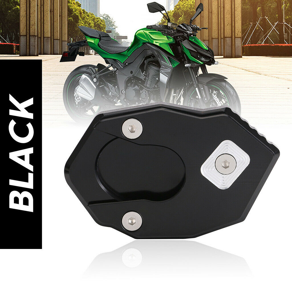 Kickstand Side Stand Enlarge Pad Base  For Kawasaki Z1000 ZX6R Z650 Z900